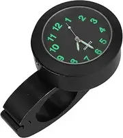 ULTECHNOVO Waterproof Car Watch Motorcycle Dashboard Watch Scooter Clock Tachometer Quad Motorcycle Clip-on Handlebars Motorcycle Bicycle Locomotive Model Motorbike Motocross Motor Bike Black
