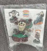 BURGER KING KIDS CLUB 1995 WARNER BROS. FAST FORWARD FRENZIED TAZ PULL BACK TOY