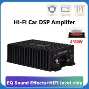 Car DSP Amplifier Hi-Fi Booster Subwoofer Power Digital Sound Processor For Car
