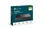 TP-Link VIGI NVR1004H-4P 4 Channel PoE+ Network Video Recorder, 24/7 Continuous Recording,4K