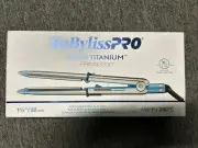 BaBylissPRO Nano Titanium 1 1/2" Prima Stainless Steel Ionic Hair Straightener