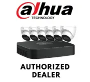 Dahua 4MP PoE IP67 Network IP E-VU Cameras+ 8-Ch NVR Security System