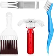 SupRovare 4 Pieces Slat Comb Dryer, Condenser Comb Dryer, Condenser Cleaning Comb, Air Conditioning Slats Comb, for Cleaning Air Conditioners, Refrigerators, Evaporators, Condensers