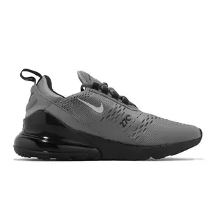 Nike 休閒鞋 Air Max 270 男鞋 灰 黑 橘 氣墊 緩震 運動鞋 FN7811-001