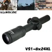 Visionking 1-8x24 Rifle Scope Military Tactical Hunting Shooting Sight 30 MM
