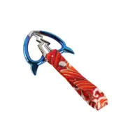 Car Accs JDM Devil Broken Heart TSURIKAWA BB Ring Red Waves Nylon Handle Strap