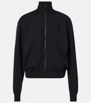 [The Row] The Row Esme zip-up jacket AU 12 black