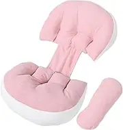 Abaodam Maternity Pillow Side Sleeping Waist Pillow Belly Back Support for Pregnant Women