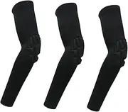 3 Pcs Soccer Equipment Arm Sleeve Protector Volleyball Arm Sleeves Art Round Felt Workout Elbow Protectors Protective Sleeve Elbow Support Sleeve Interlocking Foam Tiles Riding