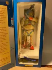SPACE MAN REMOTE CONTROL TIN ROBOT BOXED TESTED VIDEO