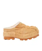 Diesel D-Hammer Chunky-Sole Mules 44,40,42 light brown