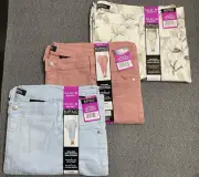 Buffalo David Bitton High Rise Soft Stretch Ankle Skinny Jeans 3 Pack Size 22