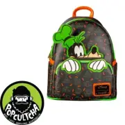 Disney - Goofy Sliding Pose 10” Faux Leather Mini Backpack "New"