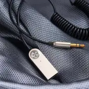 Aux Bluetooth Adapter Dongle Cable For Car 3.5mm Jack Aux Bluetooth 5.0 4.2 4.0