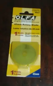 1 Unopened Olfa 45mm Rotary Blade -RB45-1