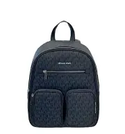 MICHAEL KORS JET SET ITEM MEDIUM POCKET BACKPACK MK ADMIRAL MULTI
