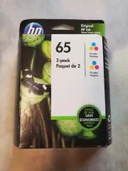 HP 65 Tri-Color 2-Pack COLOR INK EXP NOV 2022