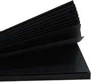 50 Sheets A4 Black Cardstock Paper for DIY Projects and Crafts - 250gsm Thick Black Cardstock for Printing, Drawing, and Invitations. Size 297x210MM, Compatible with Laser and Inkjet Printers