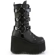 Demonia Kera-110 Platform Wedge Boots • Ships in 2-4 Weeks • Gothic