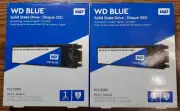 2x Western Digital WD 1TB 3D NAND Solid State Drive SSD WDS100T2B0B-00YS70