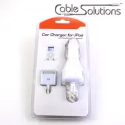 Cable Solutions Car Charger for iPod / iPhone Power Adapter, 42-130