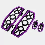 Driver Rider Footboard Floorboards Passenger Footpeg For Harley Touring Softail