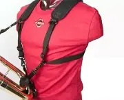 NEOTECH TUBA HARNESS JUNIOR strap fits most tubas BLACK ITEM# 5401152