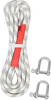 ASAKKURA 1 Set Tow Rope Towing Straps Wheel Straps for Hauling Cars Cmc Rescue Rope Car Trailer Tie Down Straps Tow Bars Trailer Safety Chain Extension Rescue Rope Rhino Tow Strap