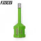 1/4" Dry Vacuum Brazed Diamond Drilling Core Bits Tile Hole Saw Cutter Drill