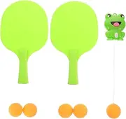 EXAOMBLE 1 Set Kids Table Tennis Training Device Sports Toys for Children Indoor Parent-Child Activity Visual Attention Toy