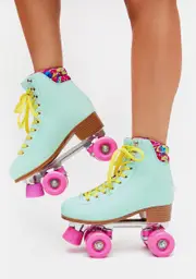 Mint Life In Color Roller Skates