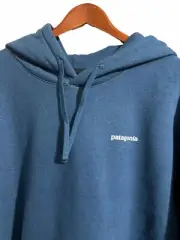 New Patagonia Fitz Roy Icon Uprisal Hoody Sweatshirt Wavy Blue Men’s Small