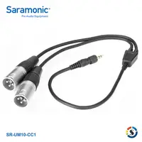 在飛比找PChome24h購物優惠-Saramonic 楓笛 SR-UM10-CC1 雙XLR輸