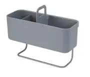 Joseph Joseph DoorStore In-Cupboard Sink Tidy Grey