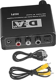 BELLIFFY Optical to Analog Audio Converter Adapter for Tv and Speaker Digital Audio Adapter for Optical Input Devices for Sound Conversion