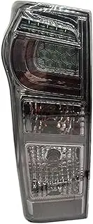 Car Rear LED Tail Light Assembly, Compatible For Isuzu DMax D-Max 2012-2019 With Wire Harness Bulbs 8961253983 898125393(Smoked -left)