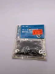 CARL GOLDBERG #567 #4 x 3/8" SHEET METAL SCREWS SETS (1) New Oem