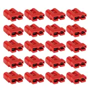 ATEM POWER 20Pcs Red Anderson Style Plug Connectors 50 AMP 6AWG DC Power Tool 12-24V