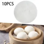 10x Steamer Mesh Mats Cooking Steam Mat Breathable Soft Texture Washable Steamer