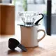 【HARIO】V60玻璃咖啡濾杯02-黑色 玻璃滴漏式咖啡濾器 手沖咖啡 滴漏過濾 手沖濾杯 1至4 (8.6折)