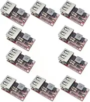 10Pcs DC-DC Buck Voltage Regulator Module 6-24V 12V/24V to 5V 3A USB Charger Module Buck Converter Regulator