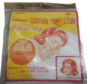 Fantastic Coiffure Protector Pillow Slip Case Vintage 100% Acetate Hair Saver