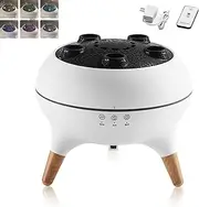Jellyfish Diffuser, Thejellyfel Dancing Jellyfish Aroma Diffuser, The Jellyfuser 2 Mist Modes Rain Humidifier Lamp Water Drip, with Remote Control and Auto-Off Timer for Bedroom, Office (1pc)