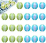 24 Pieces Pet Hair Remover for Laundry, BetterJonny Reusable Dryer Washing Balls Hair Lint Remover Laundry Ball, Pet Hair Laundry Catcher for Laundry