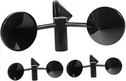 GALPADA 3pcs Handheld Anemometer Cups for Accurate Wind Measurement Lightweight Gauges for Meteorological and Wind Power Applications and Portable Design