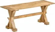 Bench 110x35x45 cm Solid Wood Mango Storage Furniture