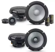 Alpine R-Series R2-S65C 6.5" Component & R2-S65 6.5" Car Audio Speaker