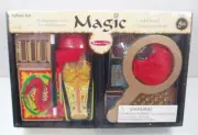 New Sealed Melissa & Doug Deluxe Magic Set in Wooden Box