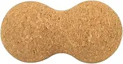 Cork Pe-anut Massage - Wooden Fitness Roller for Full Body | Massage Roller Ball | Cork Ther-apy Roller | Massage Rollers | Cork Pe-anut Rollers for Muscle Relaxation