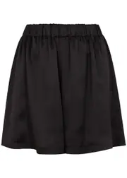 IN The Mood For Love Rohmer Black Satin Shorts - M M
